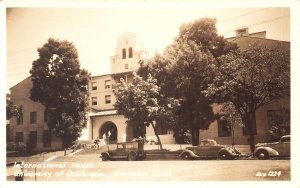 Berkeley CA University of California Old Cars, Real Photo Postcard