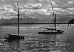 BR17174 Abendstimmung am Starnberger See ship bateaux  germany