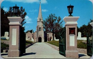 Bermuda St James Church Hamilton Vintage Postcard C190