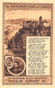 L106 Germany Theodor Koerner song postcard