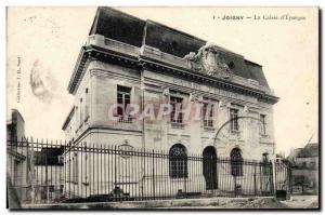 Old Postcard Bank Caisse d & # 39Epargne Joigny