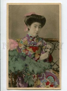 3061097 Japan Geisha girl Vintage tinted PC