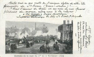 Saint Pierre et Miquelon fire disaster 1902