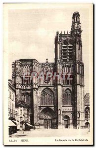 Old Postcard The Meaning of the Cathedral Facade