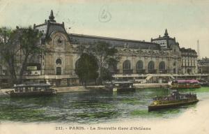 CPA PARIS 7e (Dep.75) - La Nouvelle Gare d'Orléans (65395)