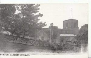 Warwickshire Postcard - Burton Dassett Church - Ref ZZ4107