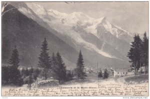 CHAMONIX-MONT BLANC, Haute Savoie, France; General View, PU-1904