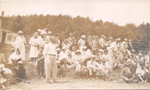 Group of Men in Boothbay Harbor, Maine