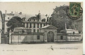 France Postcard - Rennes - Faculte De Droit - Edition De l'Ouest-Eclair  TZ11295