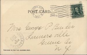 Clyde Steamship Co SS Iroquois 1907 Used Postcard