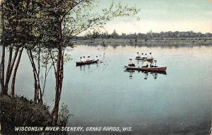 River Scenery - Grand Rapids, Wisconsin WI