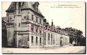 Old Postcard Villers Cotterets Retirement Home Old Chateau Francois 1er
