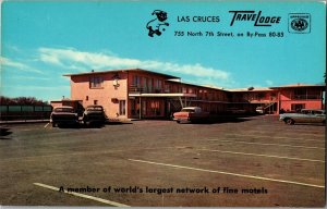 TraveLodge 7th St Las Cruces NM Vintage Postcard C54