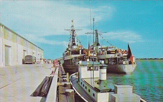 Dock Scene Port Royal South Carolina 1967