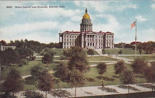 Colorado Denver State Capitol And Grounds