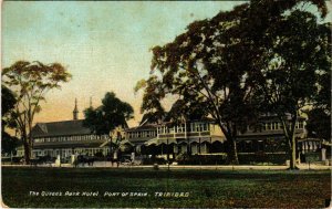 PC CPA TRINIDAD, PORT OF SPAIN, THE QUEENS PARK HOTEL, POSTCARD (b11291)