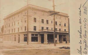 Real Photo Postcard The O-we-go Hotel in Owego, New York~111820