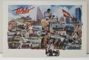 Toledo Area Attractions, 1995 Phil Rupert Postcard C16