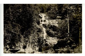 NH - Crawford Notch.  Silver Cascade     RPPC