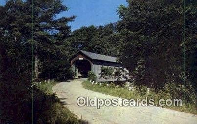 Babb's, Gorham, ME USA Covered Bridge Unused 