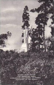 Califorinia Hollywood Sacred Hart Statue A Top Monastery Artvue