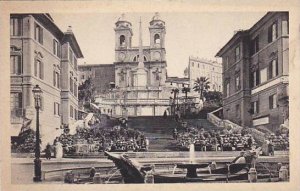 Italy Roma Rome Chiesa della Trinita dei Monti