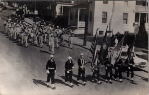 RPPC American Legion Parade Postcard A30