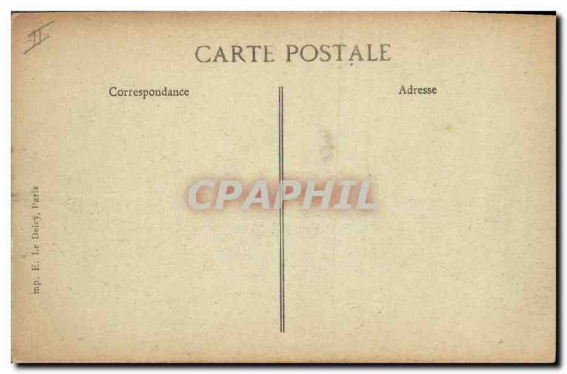 Postcard Old War Ship Carnot Wing Breastplate four turrets