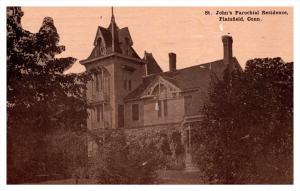 17447 CT Plainfield   St. John's  Parochial residence