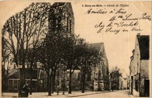 CPA AK SUCY-en-BRIE Abside de l'Église (869673)