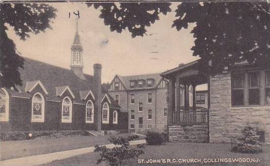 New Jersey Collingswood Saint Johns R C Church 1945