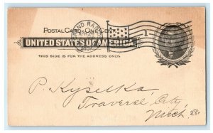 1900 H. Leonards & Sons Wholesale Advertising Grand Rapids MI Postcard