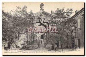 Old Postcard Villeneuve Avignon Chartreuse du Val de Benediction Front Gate