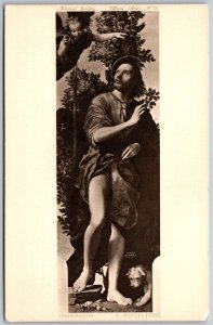 Vtg Art Saint Roch Artist Paolo Morando Cavazzola Postcard