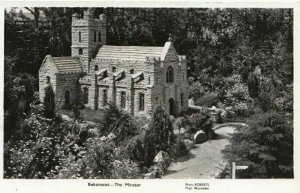 Buckinghamshire Postcard - Bekonscot - The Minster - Real Photograph - Ref 7193A
