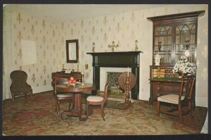 TN SMYRNA Interior Sam Davis Memorial Home Parlor Room 1857 Home pm ~ Chrome