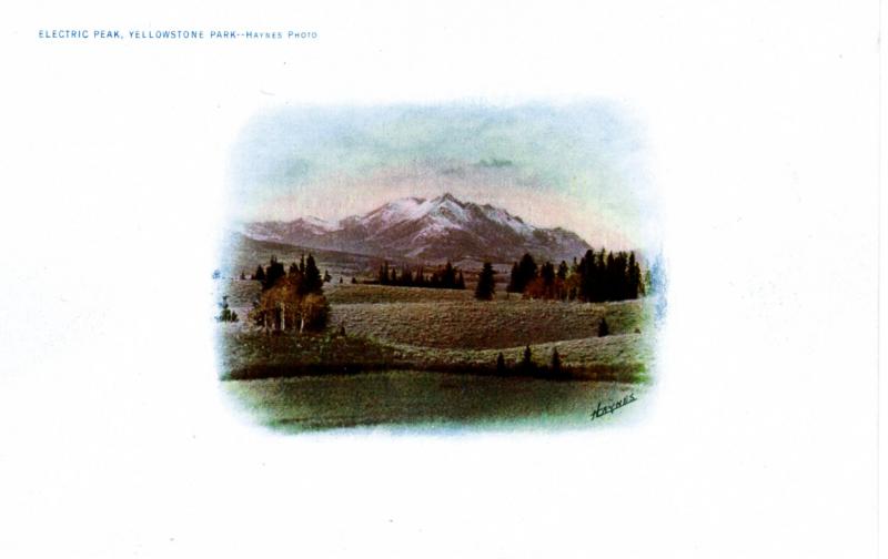 Electric Peak, Yellowstone National Park, 1904-07