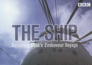 The Ship Captain Cook BBC TV Show & Book Advertising Postcard