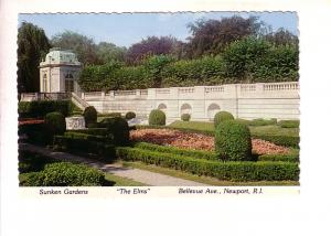 Sunken Gardens, The Elms, Newport, Rhode Island,