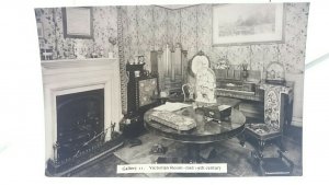 Vintage Postcard Geffrye Museum Kingsland Rd E2 Victorian Room Mid 19th Century