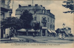 CPA Parame Carrefour de Rochebonne, Hotel Continental (1236066)