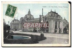 Postcard Old Paris Petit Palais Champs Elysees