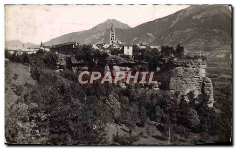 Postcard Modern Embrun View D & # 39Ensemble And Roc