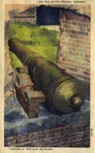 Old Gun - Fort Morgan, Alabama AL  