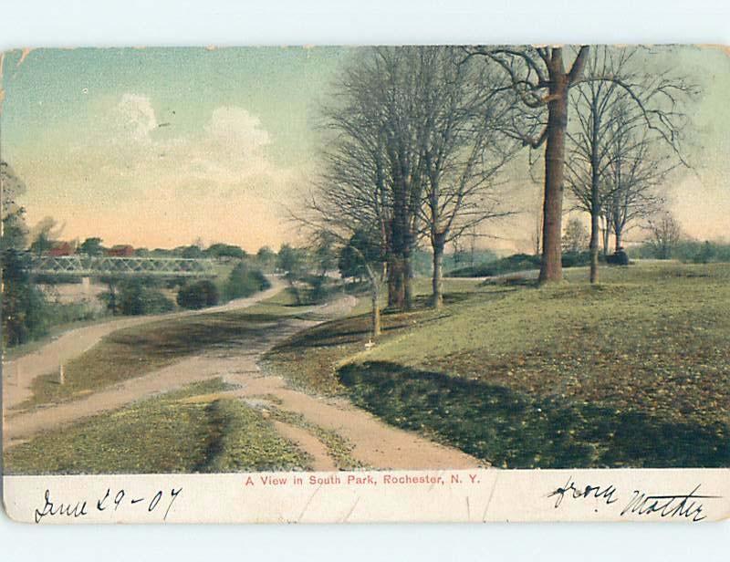 Pre-1907 PARK SCENE Rochester New York NY hp9599