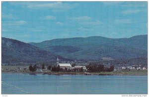 View As Seen From The 40 Winks Motel, Campbellton, New Brunswick, Canada, 195...