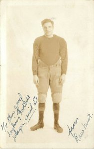 RPPC College Football Player Everett WA Signed Photo Cecil D Raw Meat WSU