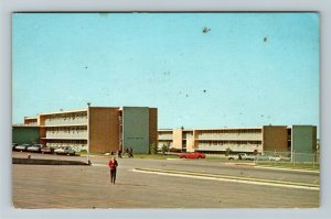 Rexburg ID- Idaho, Ricks College, Rigby and Ensign Halls, Chrome Postcard