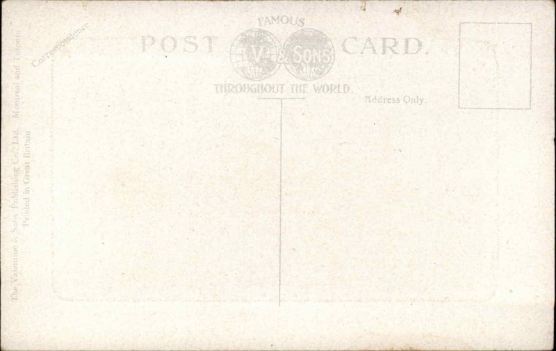 Banff Alberta Banff Hotel c1900s-20s Postcard