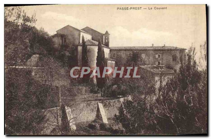 Postcard Old Convent Passe Perst